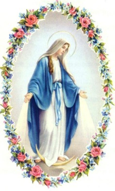 Obraz kwiatuszki Maryi